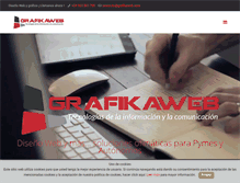 Tablet Screenshot of grafikaweb.com
